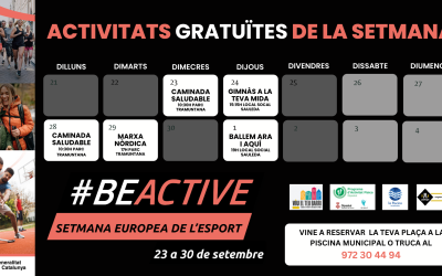 Setmana Europea de l’ Esport a Palafrugell